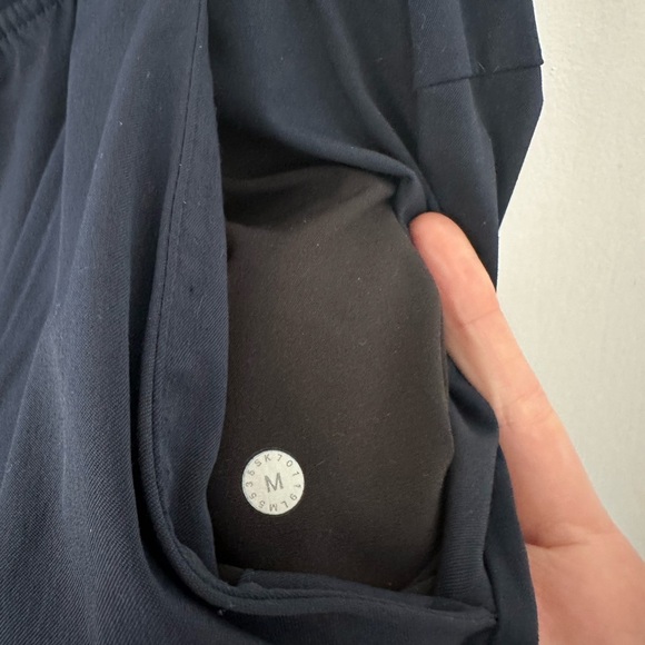 Lulu Lemon Men’s Navy Blue Athletic Jogger Sweatpants size medium - Picture 6 of 6